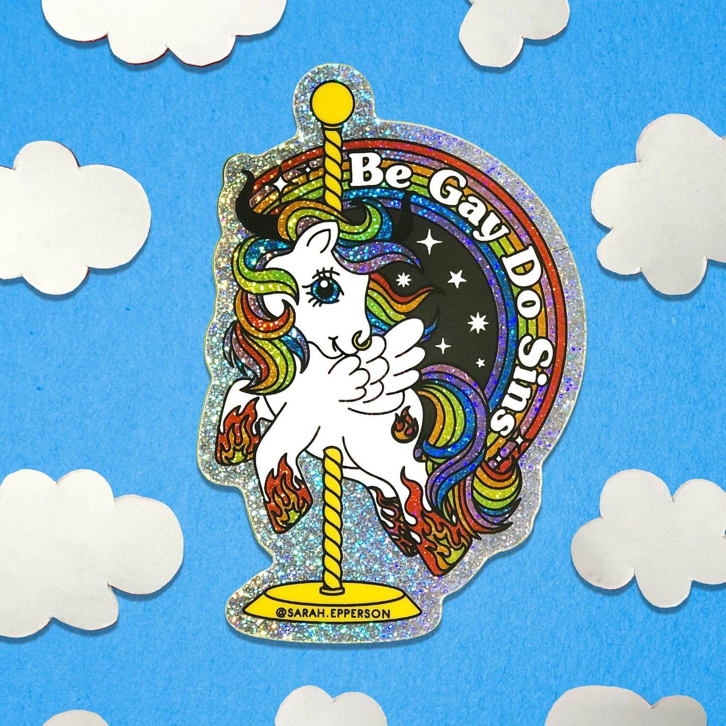 BE GAY DO SINS Sticker