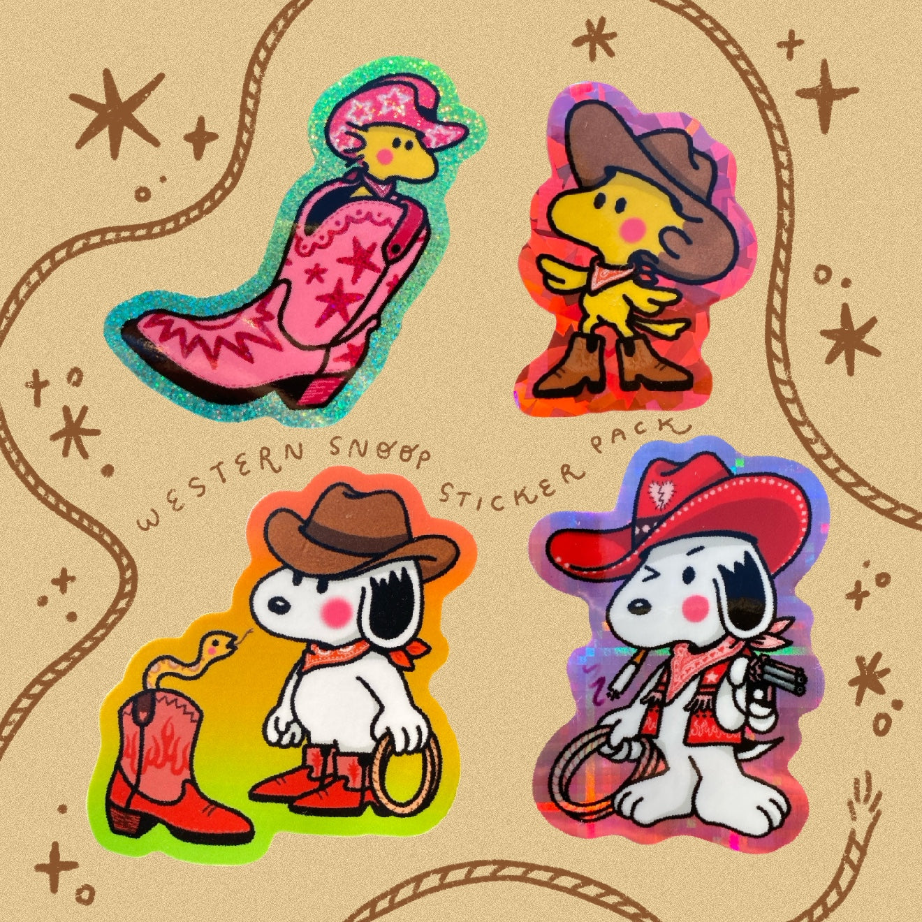 Cowboy Snoopy Series
