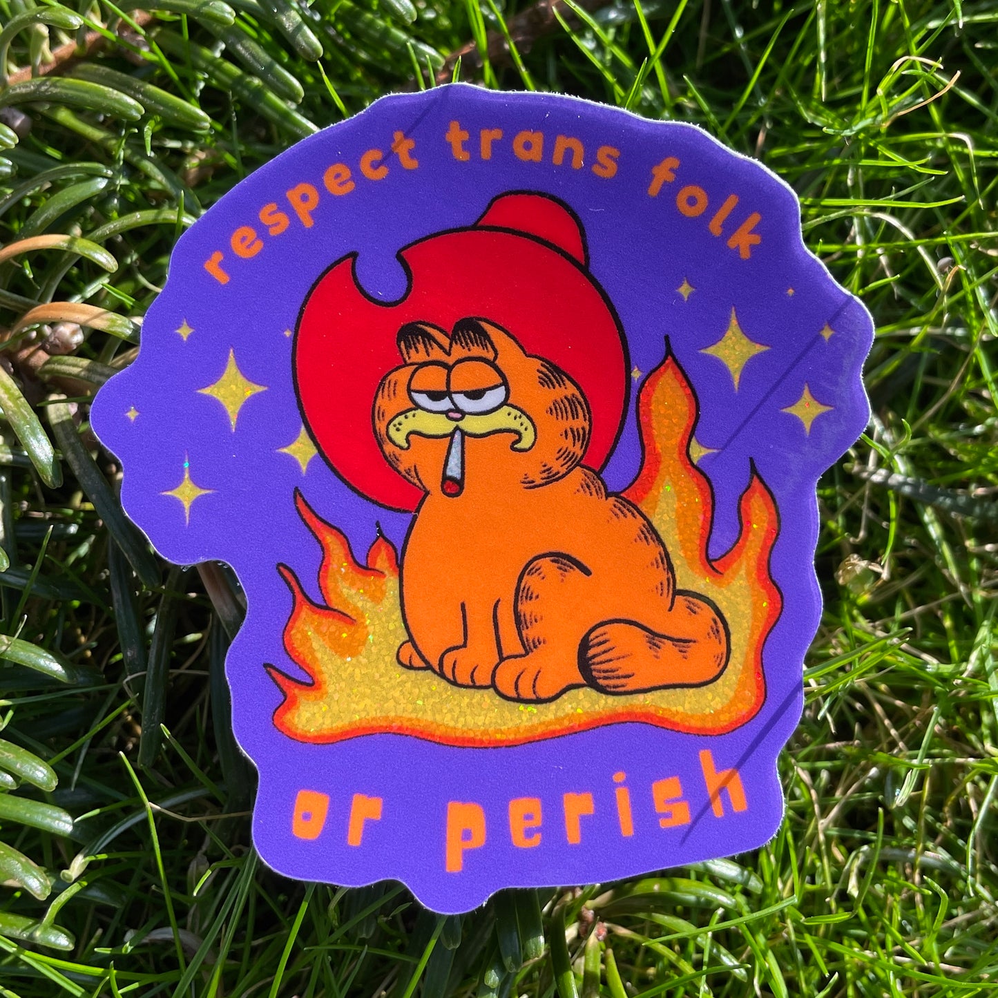 Garfield - Respect Trans Folk or Perish