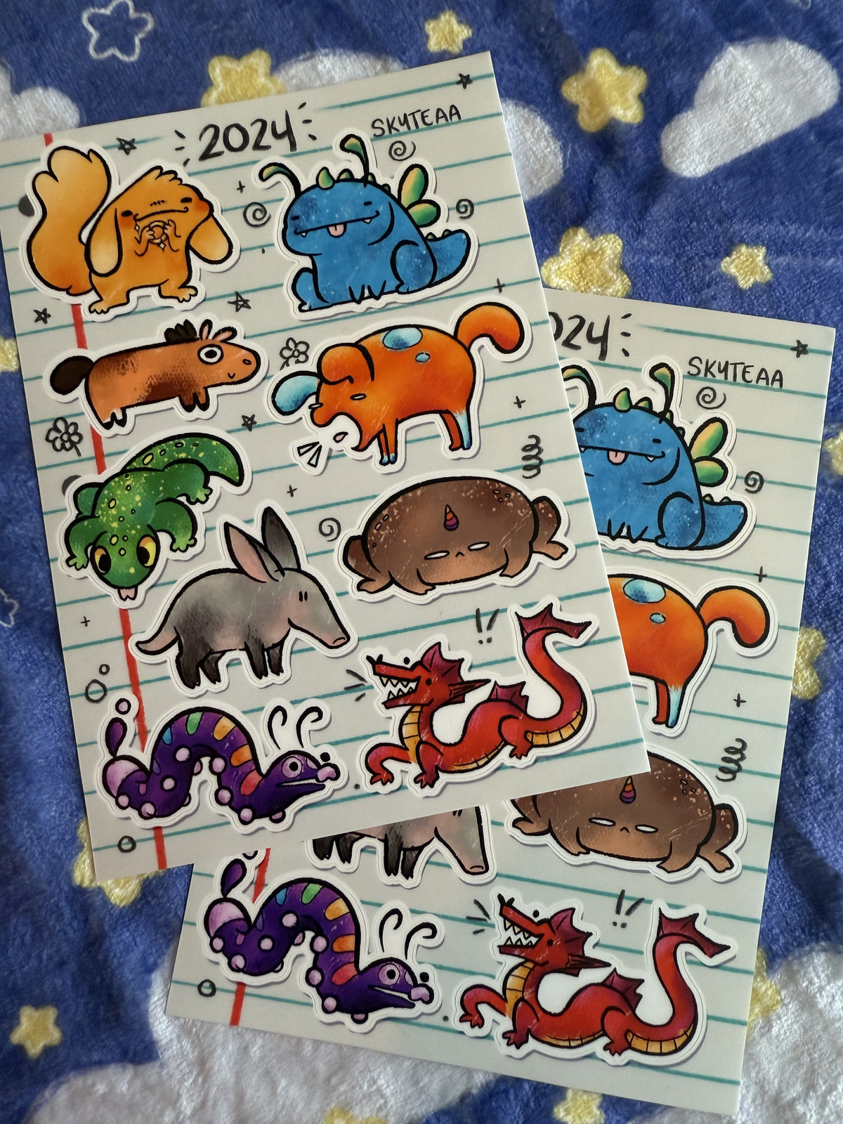 Derp Doodle Sticker Sheet (2024)
