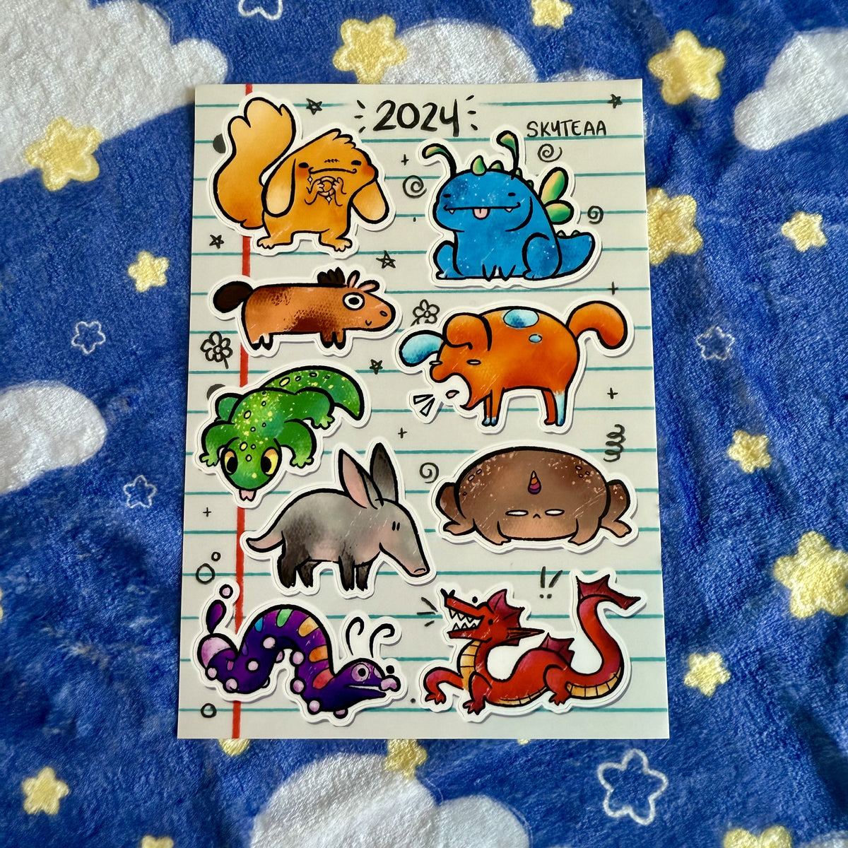 Derp Doodle Sticker Sheet (2024)