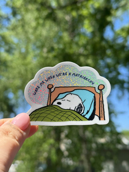 Matriarchy Sticker