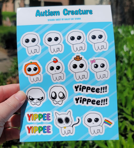 The Creature Sticker Sheet