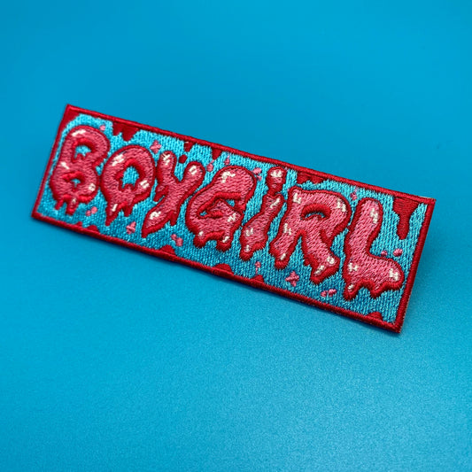 “BOYGIRL" IRON-ON PATCH
