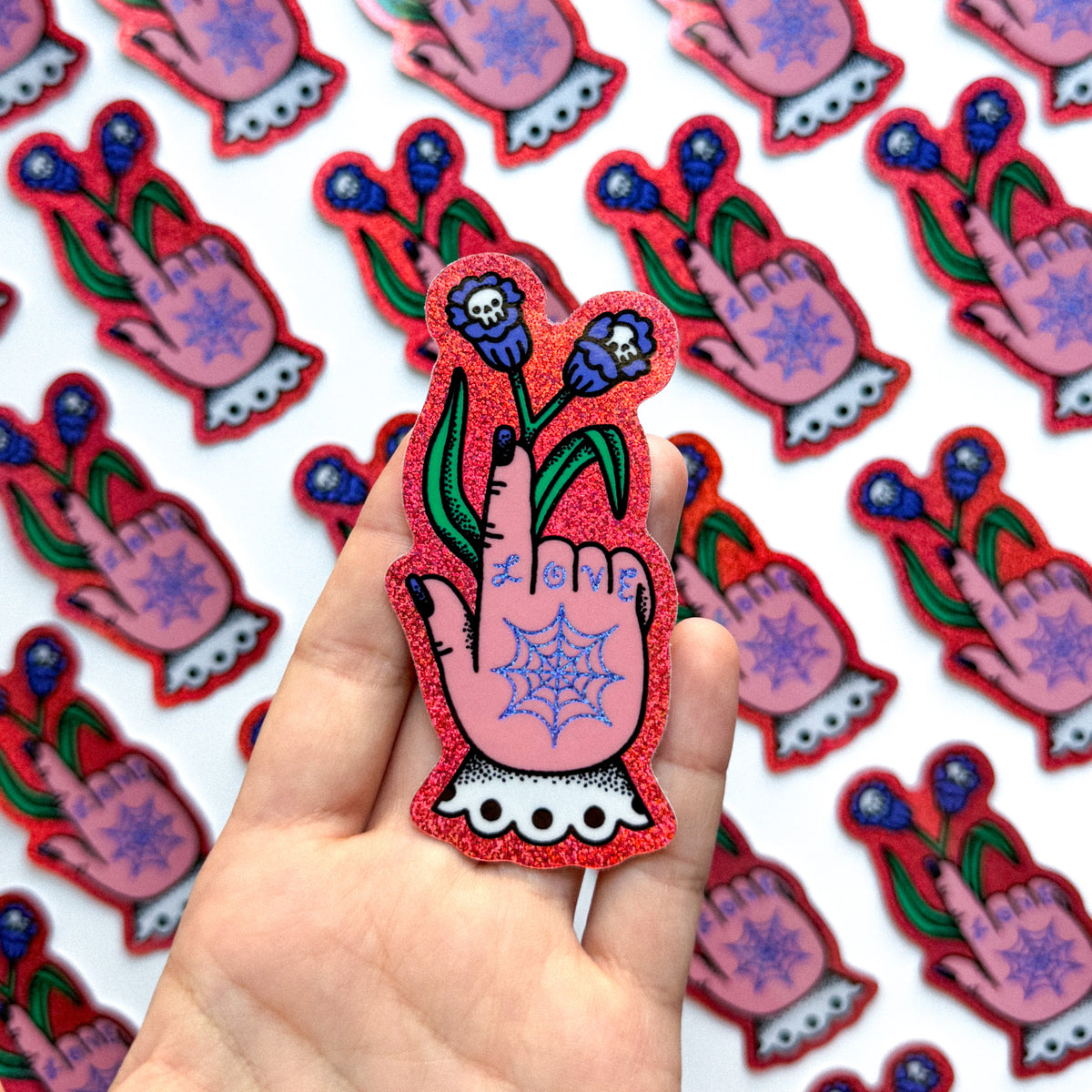 Hand Tatt Sticker