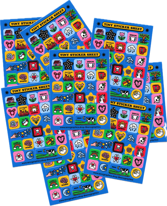 Tiny Sticker Sheet